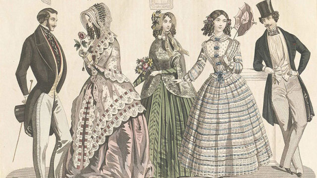1800s fashion