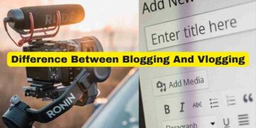 Blogging And Vlogging