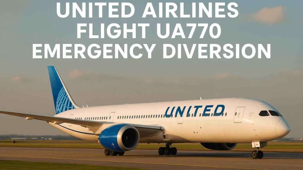 United Airlines Flight UA770