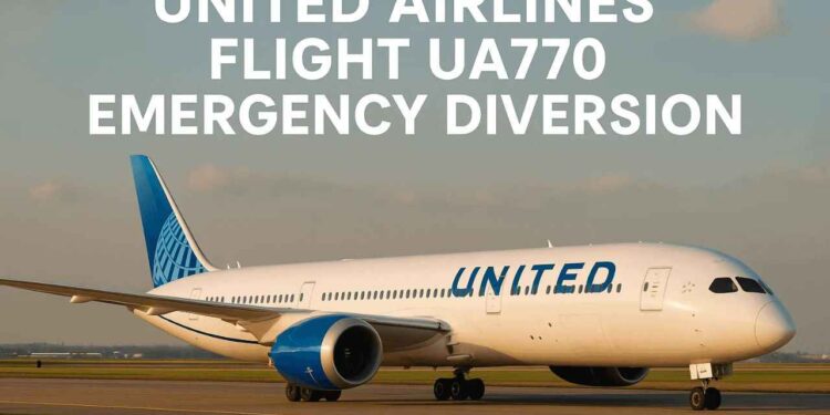 United Airlines Flight UA770